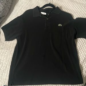 Large Black Lacoste
